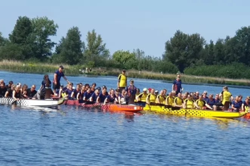 5 boten lijnen op voor de 2km