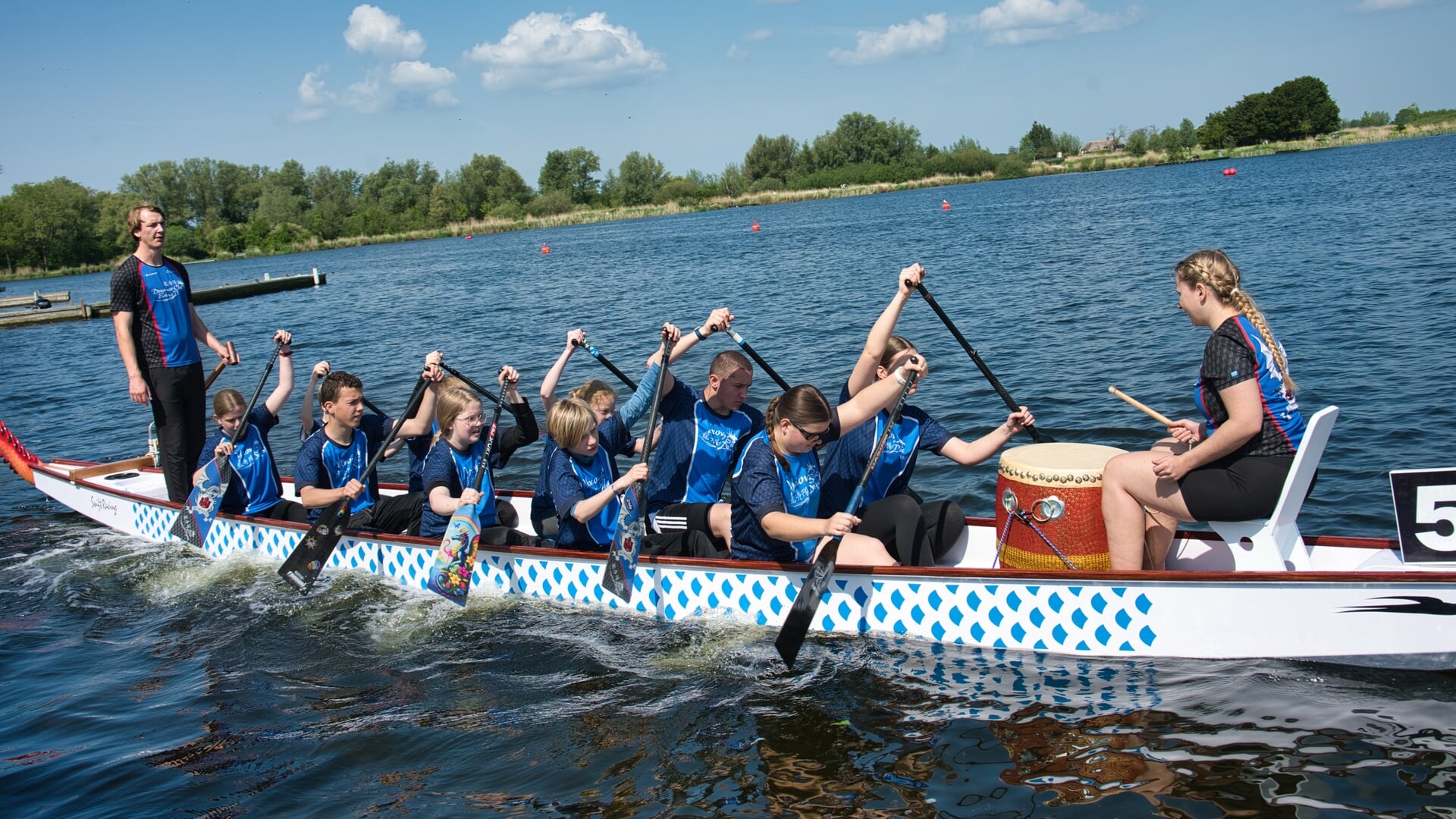 Groot feest op de Zoetermeerse plas